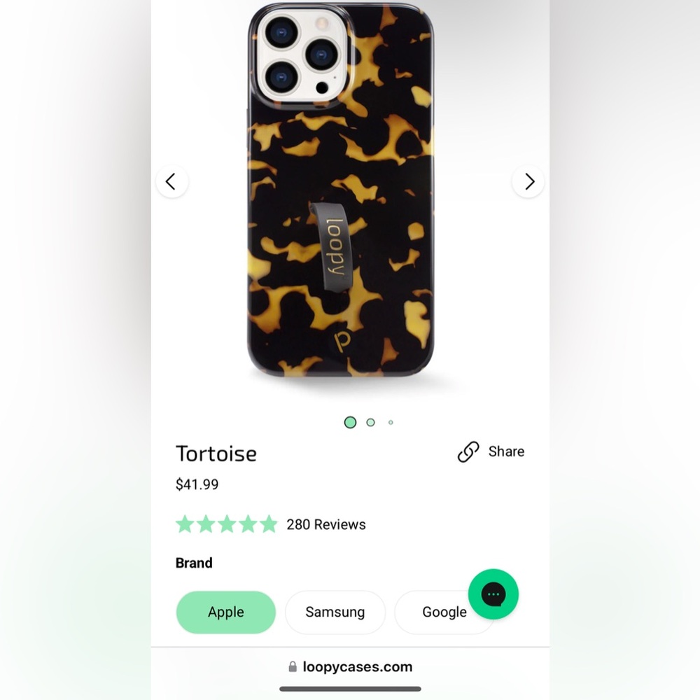 Loopy Tortoise Phone Case 13 pro max left handed